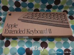Apple Extended Keyboard II Bad Nouvelle Usine Boîte Rare Vintage M0312 M3501 Scellés