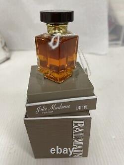 Balmain Parfum En Boîte Jolie Madame Non Utilisée 14 MIL Splash Miniature Vintage Rare