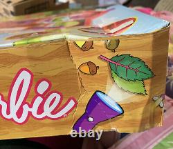 Barbie Camping Fun Playset Glamping New Boxed Uk Vendeur Rare Box Dommages