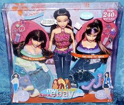 Barbie Ma Scène Swappin'style Nolee Doll Scellé Nouveau Dans La Boîte Super Rare 240 Looks