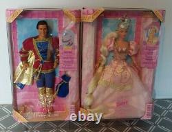 Barbie Rapunzel & Prince Ken Dolls New Boxed Vintage 1997 Doll Rare Mattel