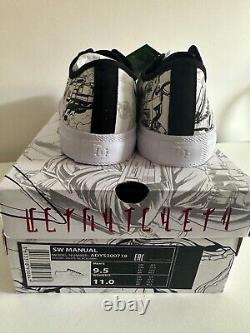 Baskets DC Shoes Baby Yoda Star Wars Taille UK 8.5 TRÈS RARES NEUVES DANS LA BOÎTE