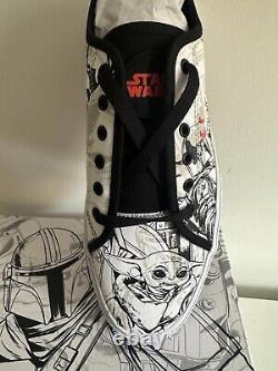 Baskets DC Shoes Baby Yoda Star Wars Taille UK 8.5 TRÈS RARES NEUVES DANS LA BOÎTE