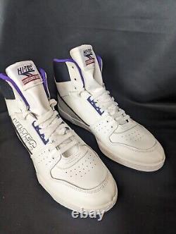 Baskets Hi-Tec Conquest Vintage des années 1980, taille UK 9, boîte neuve rare et jamais portée.