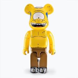 Be@rbrick The Simpsons Cyclops Wiggum 100% Très Rare Boxed Brand New