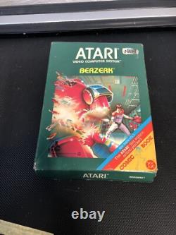 Berzerk Atari 2600 Rare 1982 Jeu Vidéo Vintage Scellé Neuf Boîte Verte NTSC