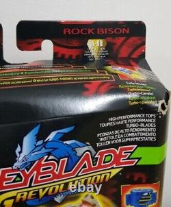 Beyblade Rock Bison GRevolution Engine Gear Boîte NEUF SCELLÉ EN USINE-SUPER RARE