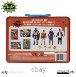 Boîte à lunch McFarlane BATMAN 66 4PK (RARE)