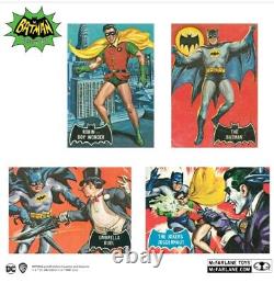 Boîte à lunch McFarlane BATMAN 66 4PK (RARE)