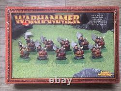 Boîte scellée rare Warhammer Nains Bugmans Rangers NOS OOP