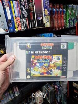 Boîtes d'affichage rares pour Nintendo 64 N64. Dans des boîtiers montés en UKV