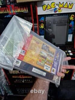 Boîtes d'affichage rares pour Nintendo 64 N64. Dans des boîtiers montés en UKV