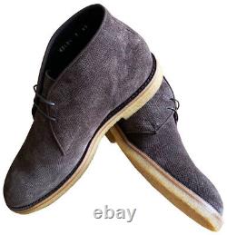 Bottes / Chaussures en cuir suédé Paul Smith montantes neuves dans leur boîte rares taille UK7 EU41 US8