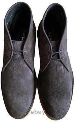 Bottes / Chaussures en cuir suédé Paul Smith montantes neuves dans leur boîte rares taille UK7 EU41 US8