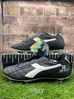 Bottes de football Diadora Baggio SC 1993 Neuves dans leur boîte Rares Collectionneurs UK 9.5