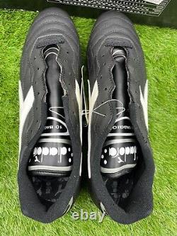 Bottes de football Diadora Baggio SC 1993 Neuves dans leur boîte Rares Collectionneurs UK 9.5