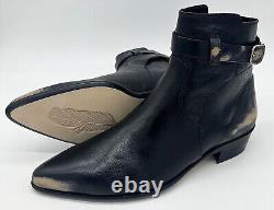 Bottes en cuir noires montantes Paul Smith / Chaussures neuves dans leur boîte rares Taille UK 8 EU 42 US 9