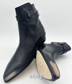 Bottes en cuir noires montantes Paul Smith / Chaussures neuves dans leur boîte rares Taille UK 8 EU 42 US 9