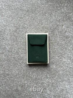 Brand New Authentique Rolex Porte-clés / Porte-clés 2022 Very Rare Green Pouch And Box
