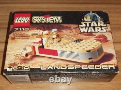 Brand New Lego 7110 Star Wars Landspeeder Rare Set Minimum Plateau D'usure X 1