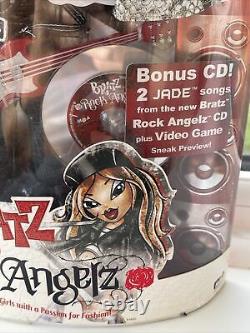 Bratz Doll Rock Angelz Jade Rare Nouveau In Box Original Première Sortie