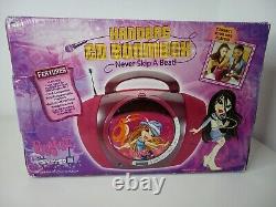 Bratz Sac à main CD Boombox branché Neuf dans sa boîte Vintage Très rare Jouet rétro