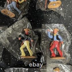 COWBOY TIMPO VINTAGE RARE. BOÎTE CONTREPLEINE DE 24 ENVELOPPES SCELLÉES D'ORIGINE/BOÎTÉE