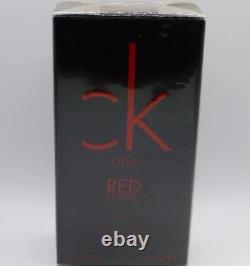 Calvin Klein CK ONE RED Édition Pour Lui Spray EDT 100ml, Nouvelle Boîte & Scellée/Rare