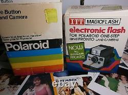 Caméra Polaroid Old Rare New Stock Camera Boxed Photographie Rétro Très Tôt70s
