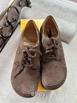 Chaussures Jacoform 333 en nubuck marron taille 7,5 Oi Polloi rare neuves dans la boîte