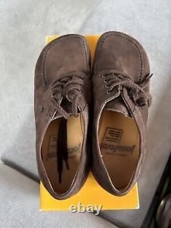 Chaussures Jacoform 333 en nubuck marron taille 7,5 Oi Polloi rare neuves dans la boîte