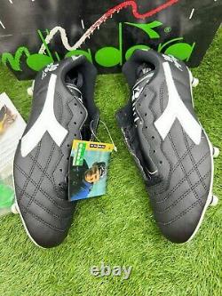 Chaussures de football Diadora Baggio Sc 1993 toutes neuves dans leur boîte, collection rare pour les collectionneurs, taille 8.5 au Royaume-Uni.