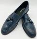 Chaussures Slip-on En Cuir Véritable Bleu Marine Paul Smith, Neuves Dans Leur Boîte, Taille Rare Szuk8 Eu42 Us9.