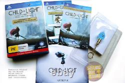 Child Of Light Ps3+ps4 Rpg Jeu Nouveau Rare Ozi Deluxe Collectors Edition + DLC