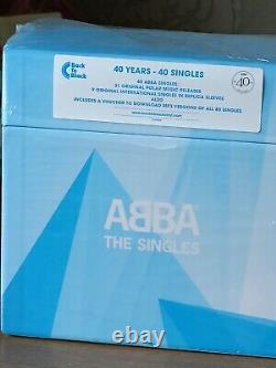 Coffret RARE ABBA Les Singles 40 Ans Excellent/Comme Neuf