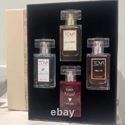 Collection de parfums TOVA EDP Nouvelle boîte rare 30 ml X 4, Nights, Nirvana, turquoise