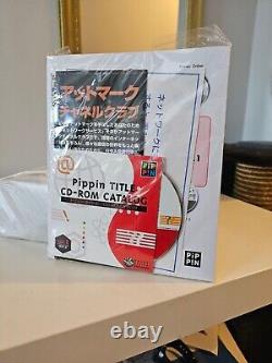 Console de jeu vidéo rétro rare et neuve dans sa boîte Apple Pippin Atmark Bandai