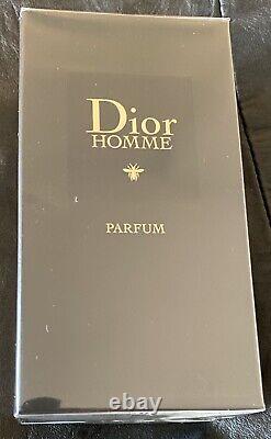 Dior Homme Parfum 100ml Nouvelle Boîte Cadeau 100 % Genuine Rare Scellée Et En Boîte