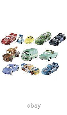 Disney Pixar Cars 3 Bundle Boîte X11 Rare Bruce Miller Chine Variant Diecast 155.