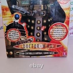 Doctor Who BBC 12 Dalek Gardien Impérial Radiocommandé NOUVEAU & EN BOÎTE V. Rare