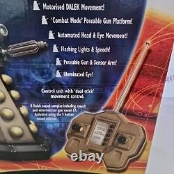 Doctor Who BBC 12 Dalek Gardien Impérial Radiocommandé NOUVEAU & EN BOÎTE V. Rare