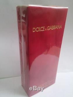 Dolce & Gabbana Red Box Femmes Edt 3.4 Oz 100 ML Formule Originale Nib Rare