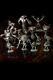 Doom Reaper Miniature Étain Figure Set 15 Piece / W Doom Box Nouveau Bethesda Rare