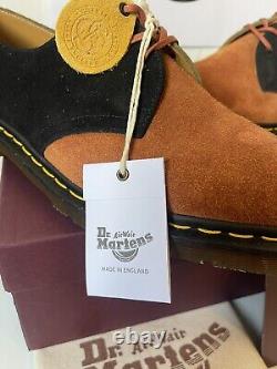 Dr. Martens Chaussures en Cuir Rare 1461 Taille UK 8 EU 42 Fabriquées en Angleterre NEUVES dans leur boîte