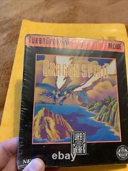 Dragon Spirit TurboGrafx-16 NTSC/US NEUF SCELLÉ Boîte Complète TRÈS RARE Rétro