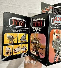 EMPTYRARE VTG Star Wars Woolworths MOC BOX OFFER ROTJ Trilogo FigureShipCard