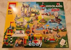 ENSEMBLE PROMOTIONNEL EXCLUSIF DU PARC À THÈME LEGO Legoland NEUF ET RARE 40346 RETIRÉ & BOISSON PRIME