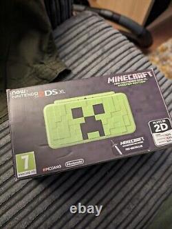 Édition rare de Minecraft Creeper Nouvelle Nintendo 2DS XL sous blister