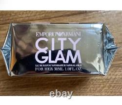 Emporio Armani CITY GLAM Pour Elle EDP 30ml, Nouvelle Boîte/Scellée/Rare/Discontinué