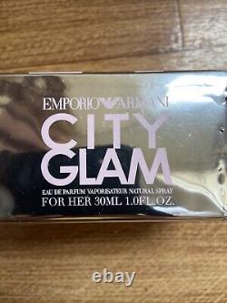 Emporio Armani CITY GLAM Pour Elle EDP 30ml, Nouvelle Boîte/Scellée/Rare/Discontinuée